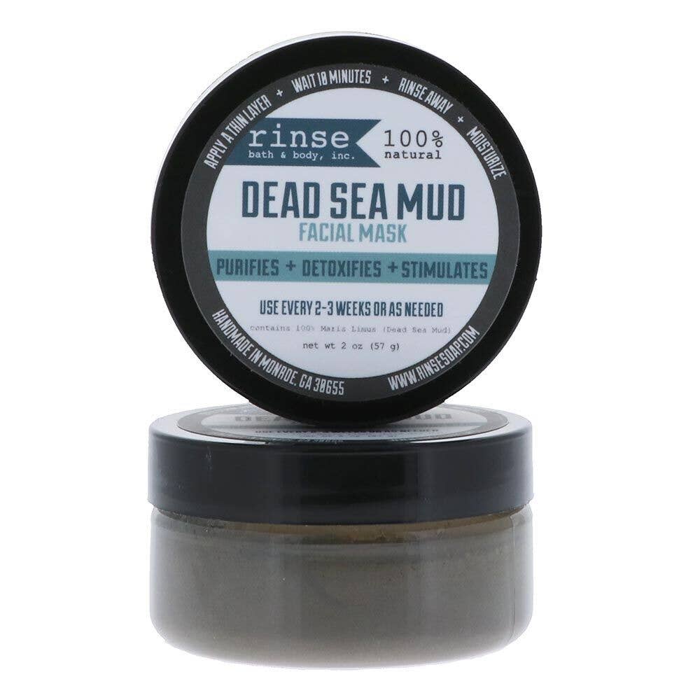 Dead Sea Mud Mask | 2oz | Detoxifying Face & Body Mask