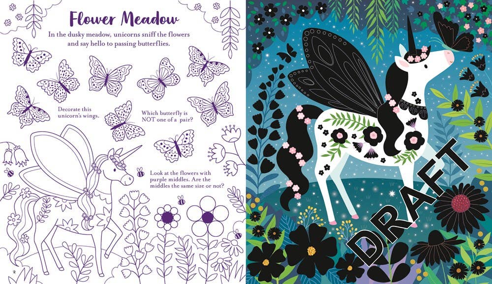 Usborne Scratch Activities Unicorns