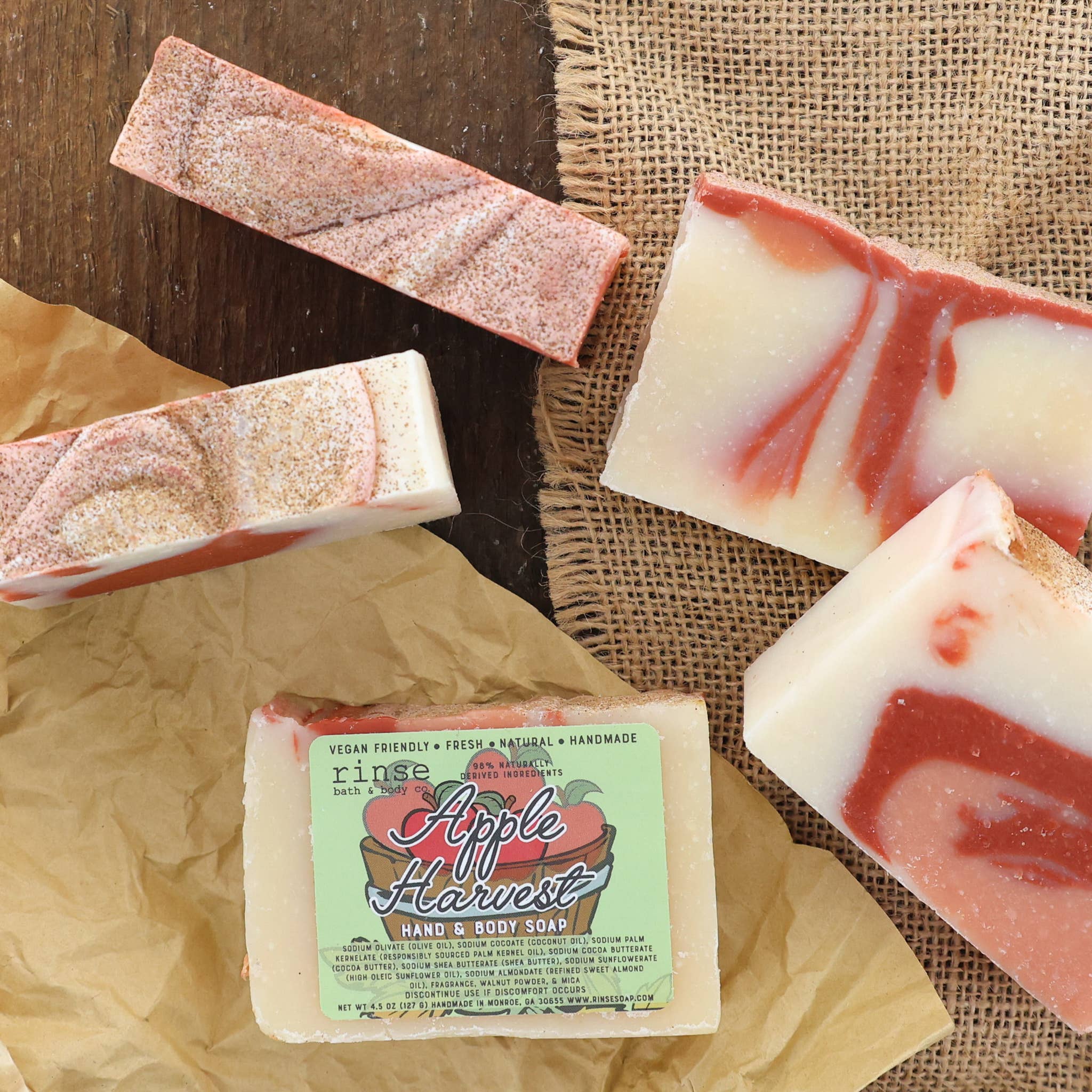 Apple Bar Soap | Fresh Orchard Scent | Natural
