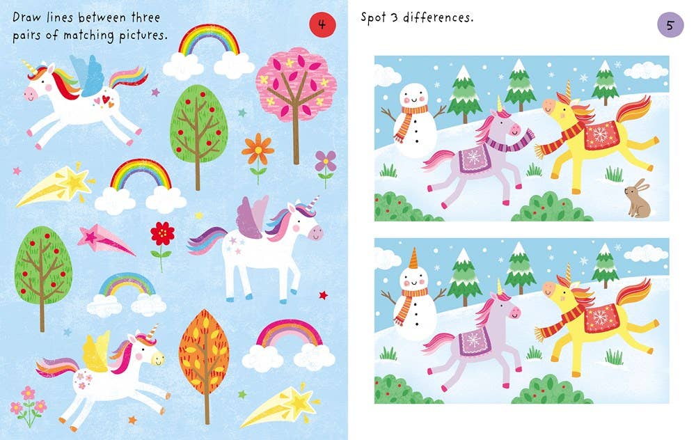 Little Children's Unicorns Pad : Usborne