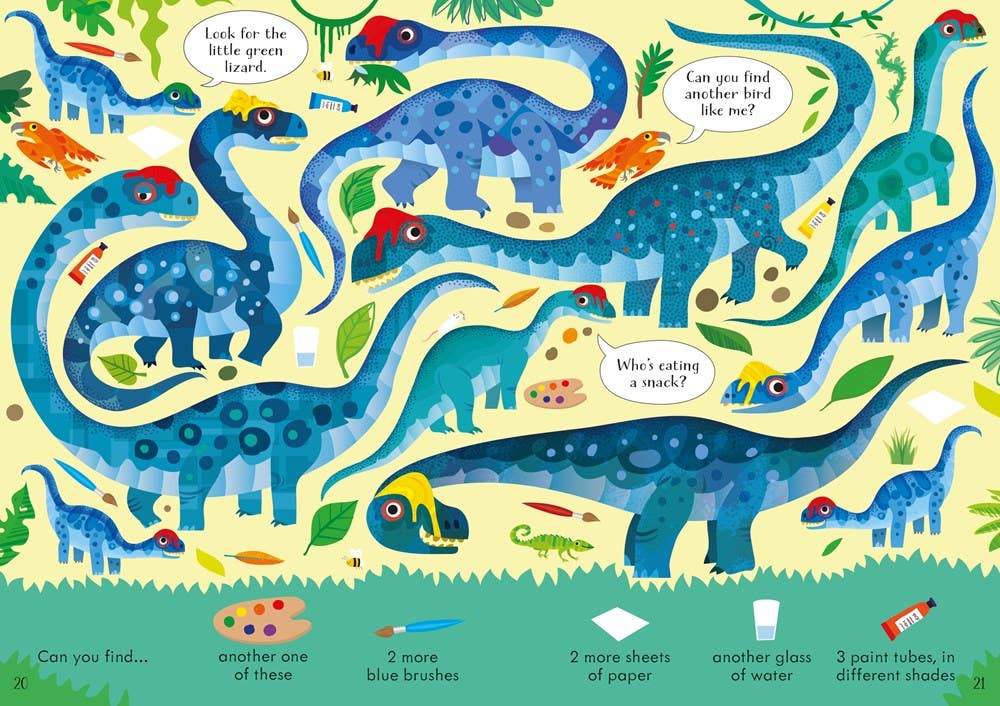 Can You Spot? Dinosaurs : Usborne