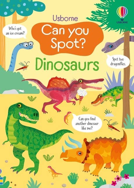Can You Spot? Dinosaurs : Usborne