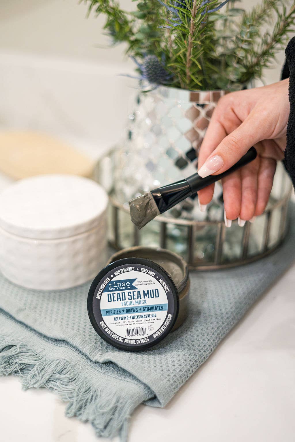Dead Sea Mud Mask | 2oz | Detoxifying Face & Body Mask