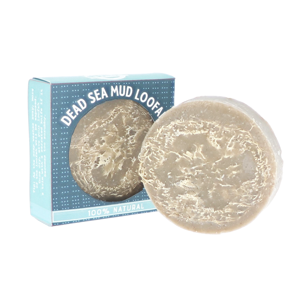 Loofah Soap - Dead Sea Mud | Exfoliating | Spa scent | Detox