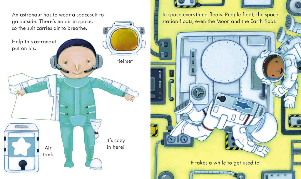Peek Inside Space : Usborne