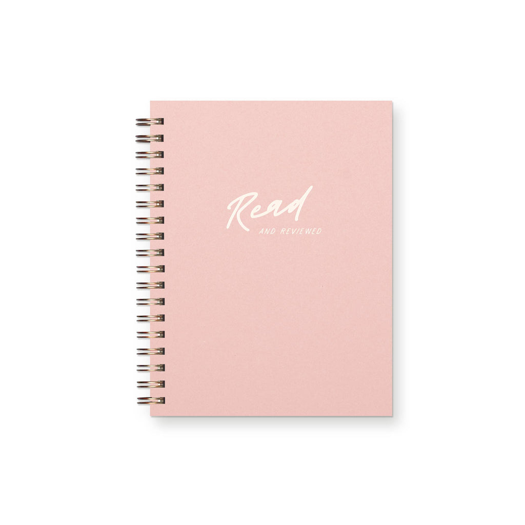 Read and Reviewed Book Log Reading Journal