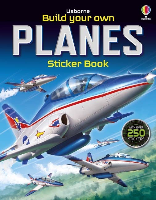 Build Your Own Planes Sticker Book : Usborne