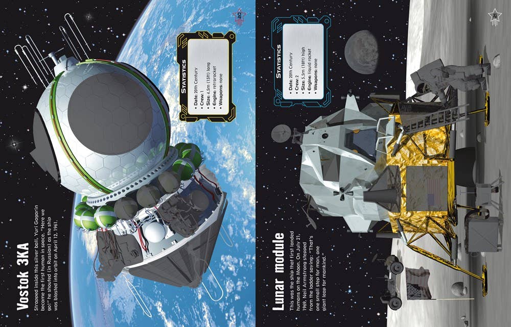 Build Your Own Spaceships Sticker Book : Usborne
