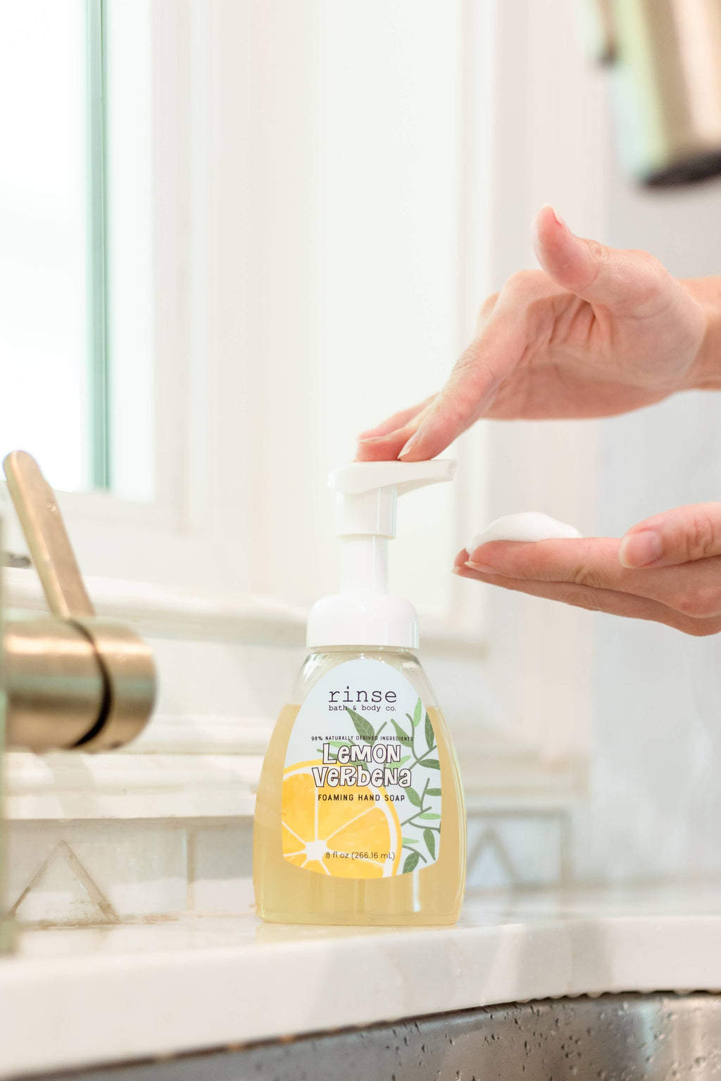 Lemon Verbena Foaming Hand Soap | Castile | Kitchen