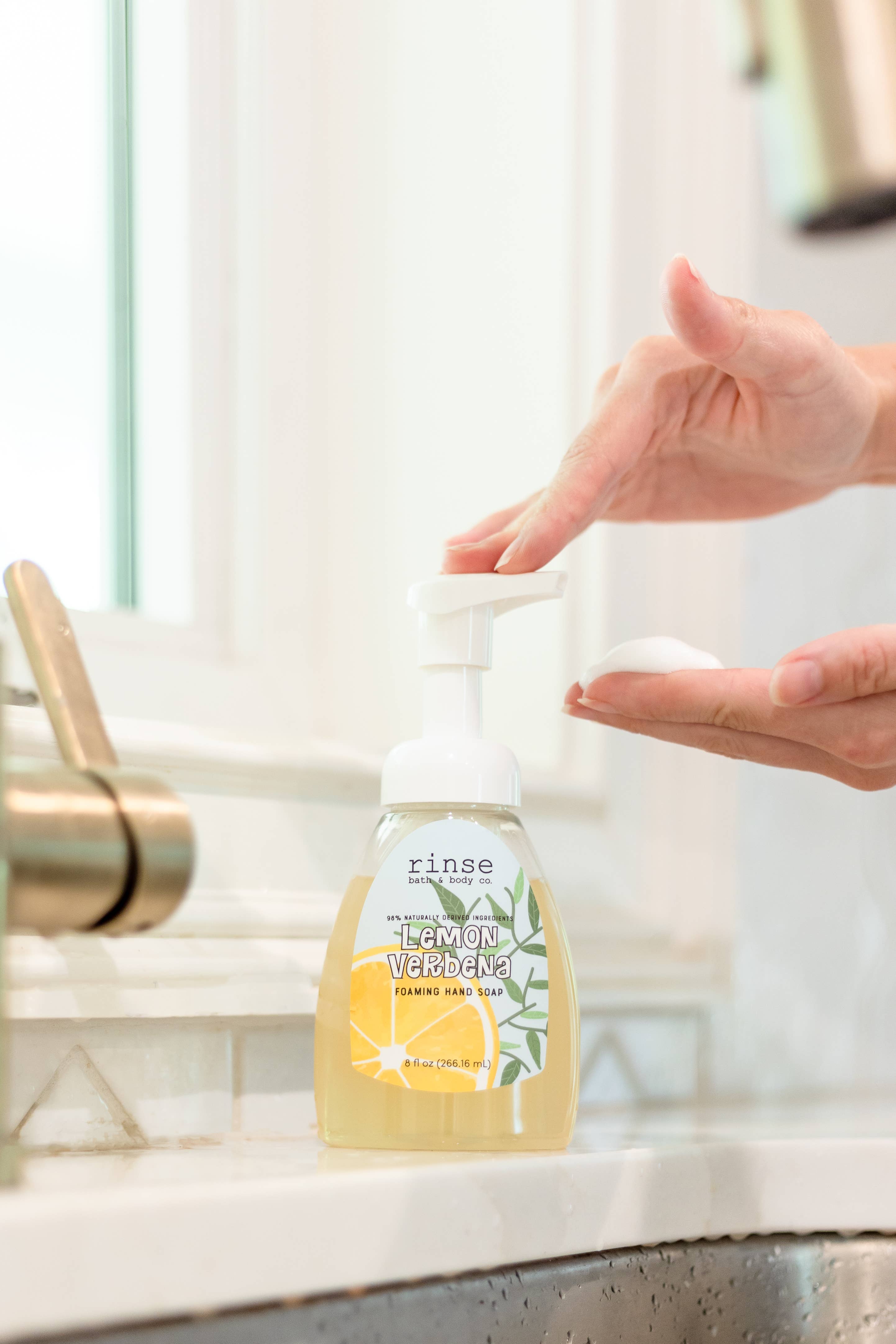 Lemon Verbena Foaming Hand Soap | Castile | Kitchen