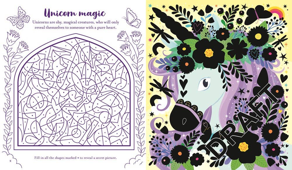 Usborne Scratch Activities Unicorns