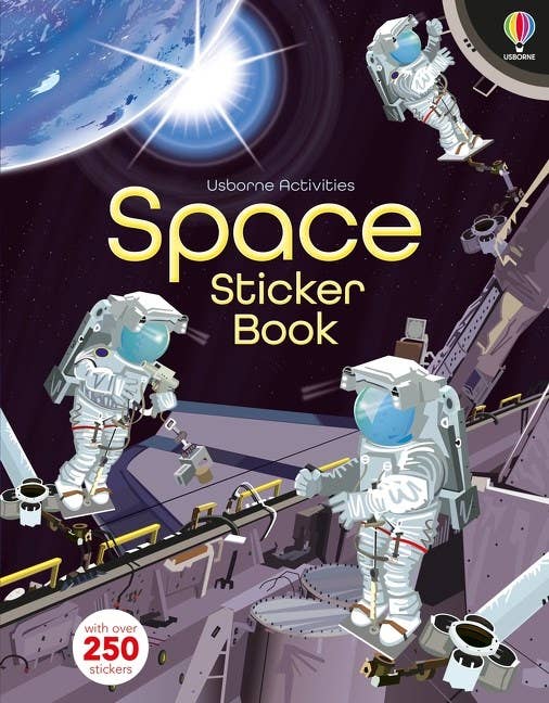Space Sticker Book : Usborne
