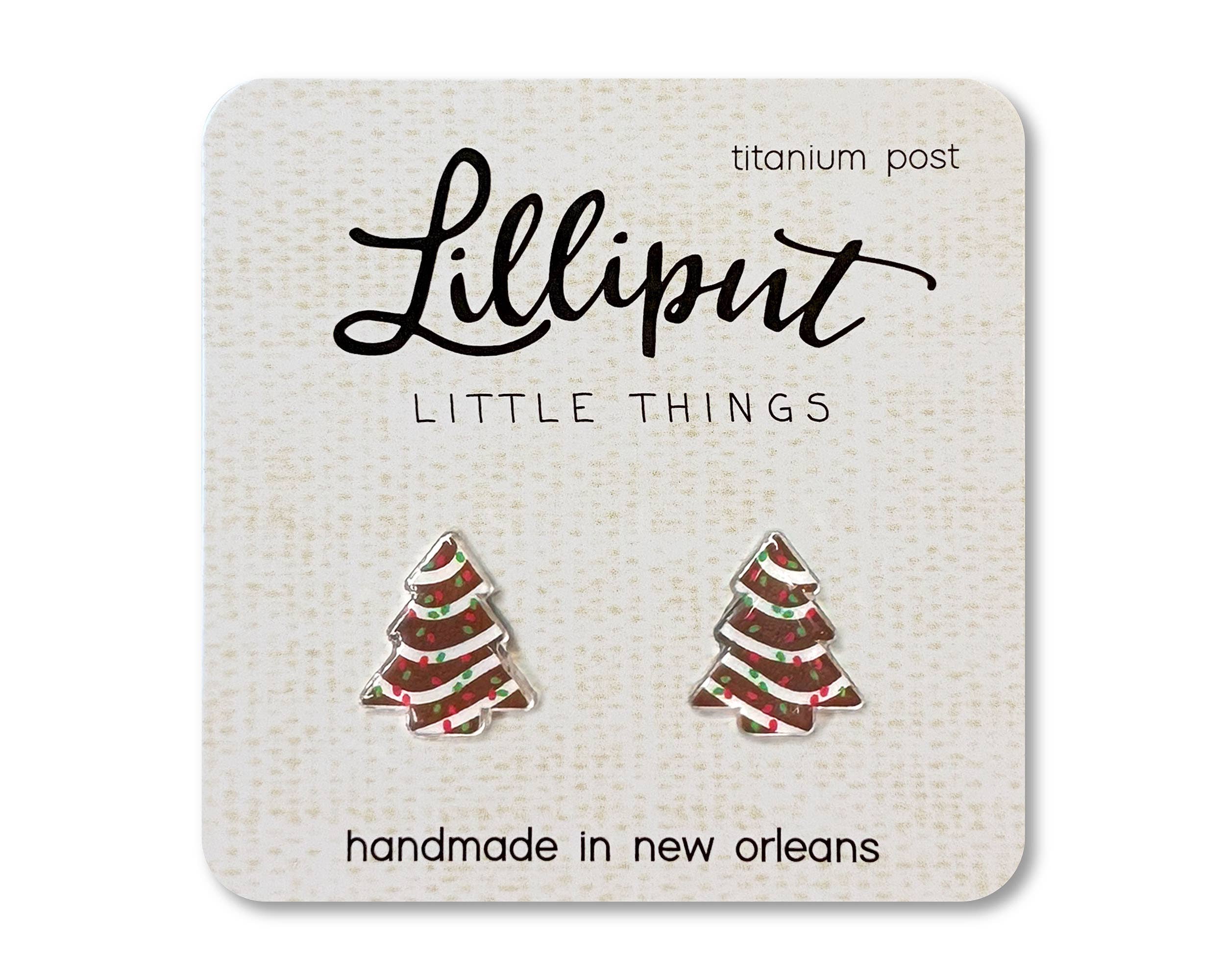 Christmas Treat Earrings - LIMITED // Christmas Snack Cake