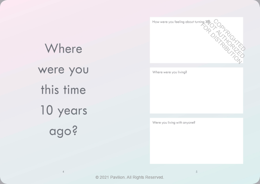 Goodbye 30s, Hello 40s:Project Love