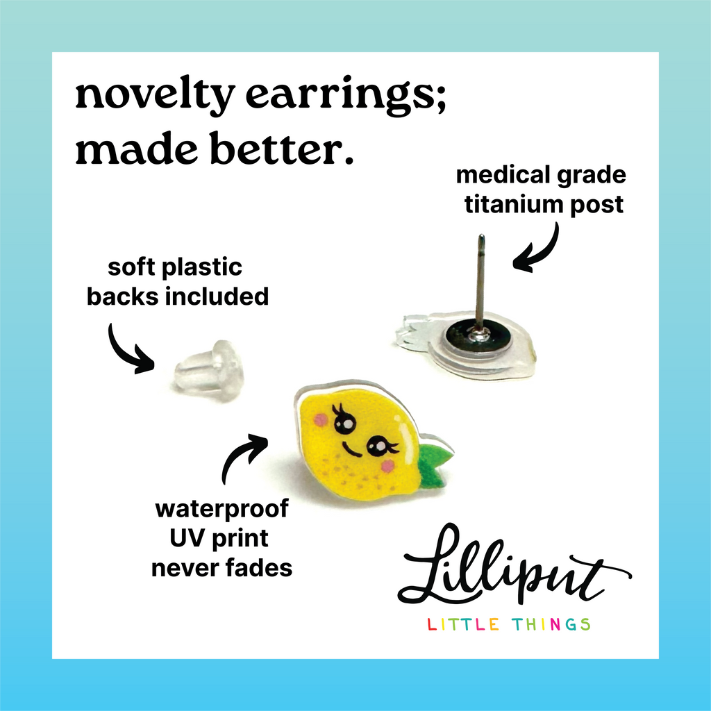 Apple Earrings