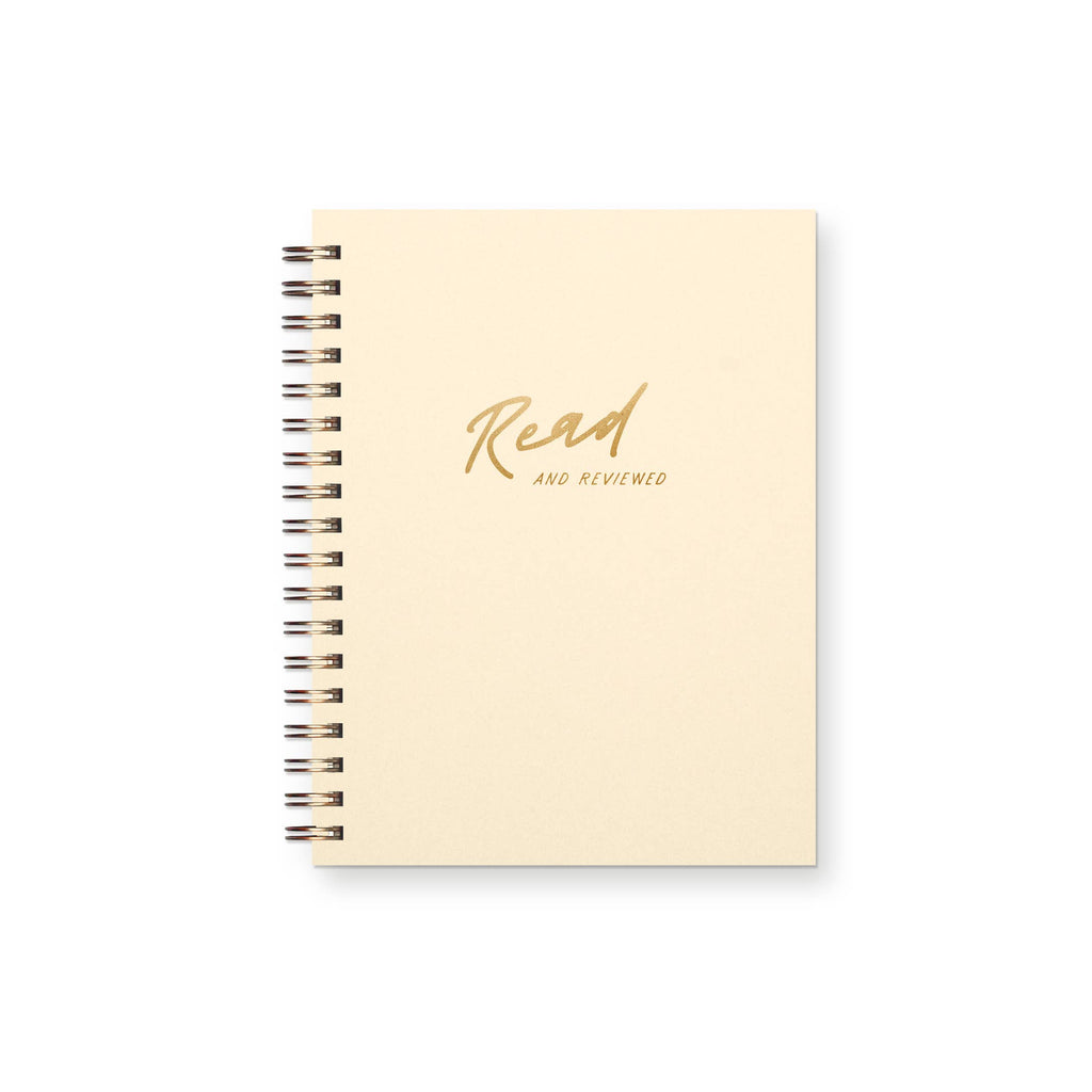 Read and Reviewed Book Log Reading Journal