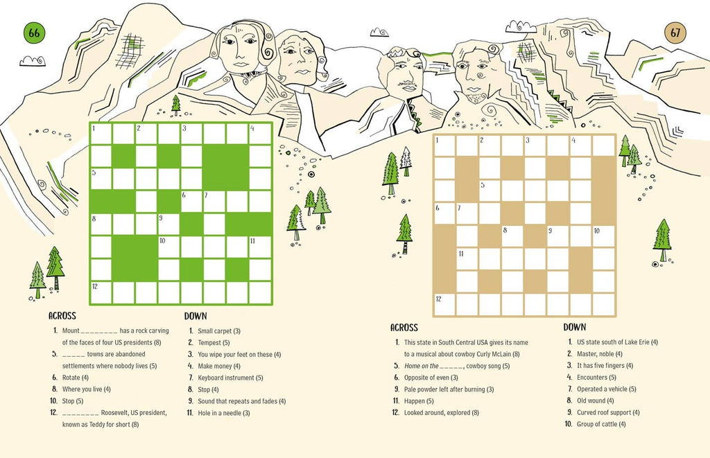 100 Children's Crosswords: Travel : Usborne