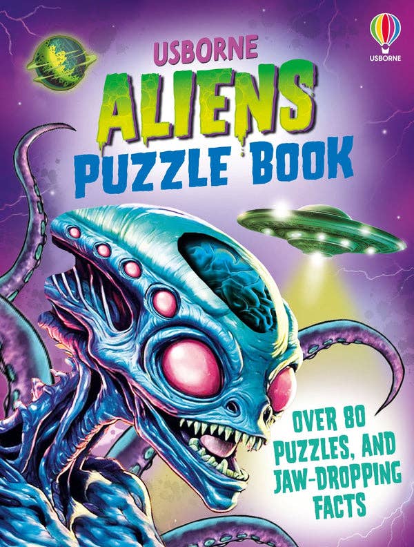 Aliens Puzzle Book : Usborne