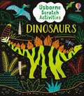 Usborne Scratch Activities Dinosaurs : Usborne