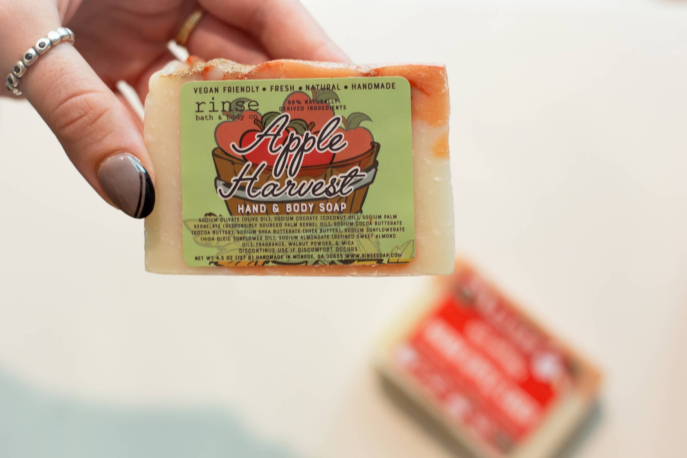 Apple Bar Soap | Fresh Orchard Scent | Natural