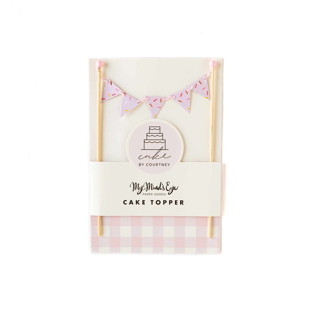 CBC704 - Cake By Courtney Bunting Cake Topper