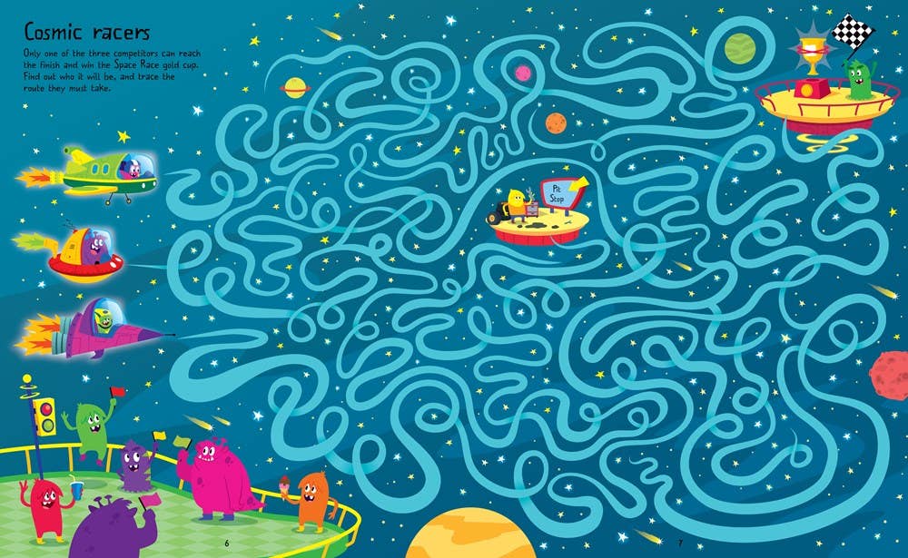 Space Maze Book:Sam Smith