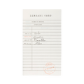 BTS1038 - Occasions By Shakira - Library Card Dinner Napkin