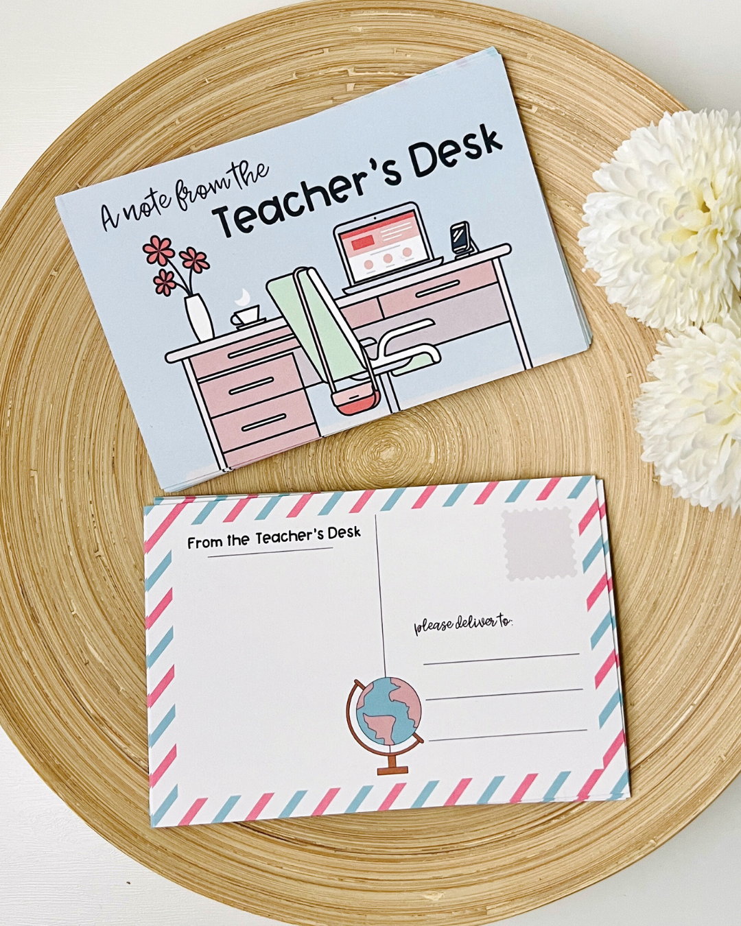 From the Teacher's Desk Postcards Set of 20 (per each item)