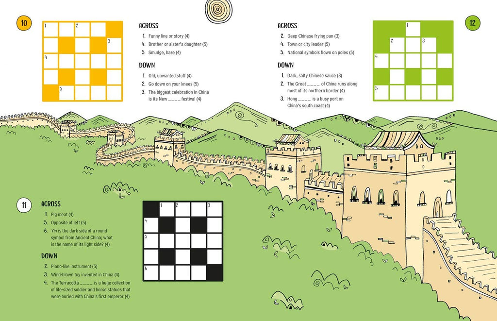 100 Children's Crosswords: Travel : Usborne